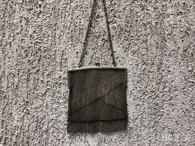 Сребърна дамска чанта-Виена 1919