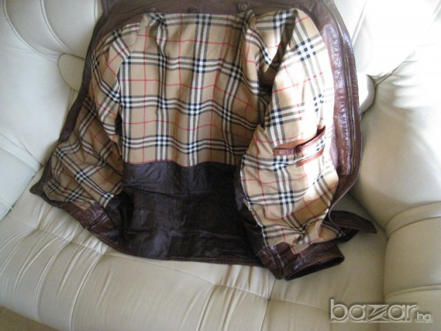  Кожено яке-телешки бокс!, снимка 3 - Якета - 12979960