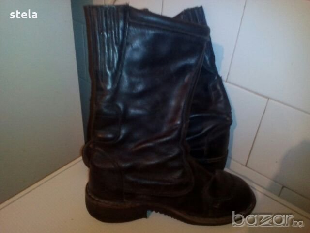 Немски мото ботуши 38 номер, снимка 2 - Кецове - 21427449