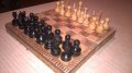 стар шах 17х17см-дървен, снимка 1 - Колекции - 19547537
