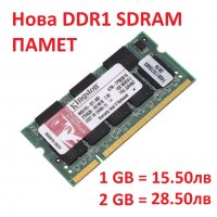 ЧИСТО НОВА Kingston Памет DDR SDRAM KVR333S0/1GR PC-2700S 333Mhz 200Pin DDR333 SODIMM PC-2700 , снимка 4 - Части за лаптопи - 24503580