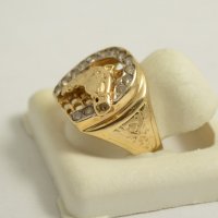 златен пръстен 47664-5, снимка 2 - Пръстени - 23698477