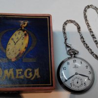 Джобен часовник Омега арт деко, снимка 1 - Джобни - 24544309