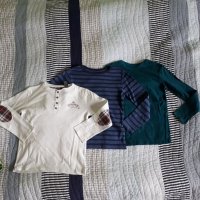 ЛОТ от 3 блузи Zara, HM, снимка 1 - Детски комплекти - 19986502