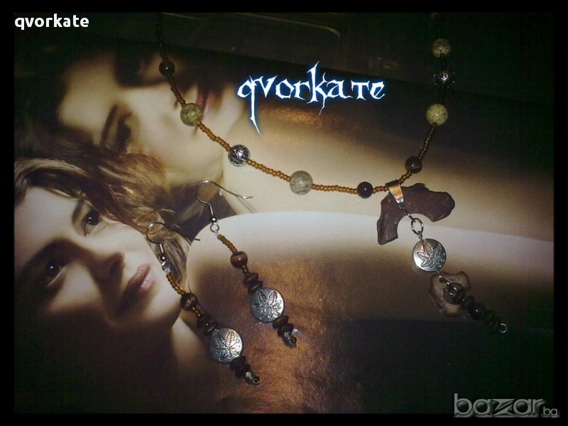 Колие и обеци Боб Марли, снимка 1