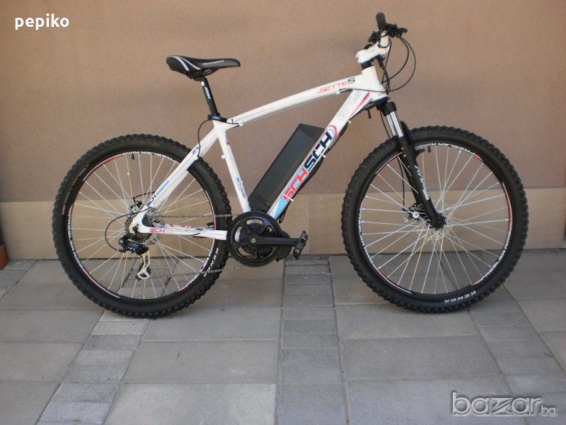 Продавам колела внос от Германия  електрически планински МТВ велосипед SETTE 5 SCHSCH 27.5 цола 120 , снимка 1