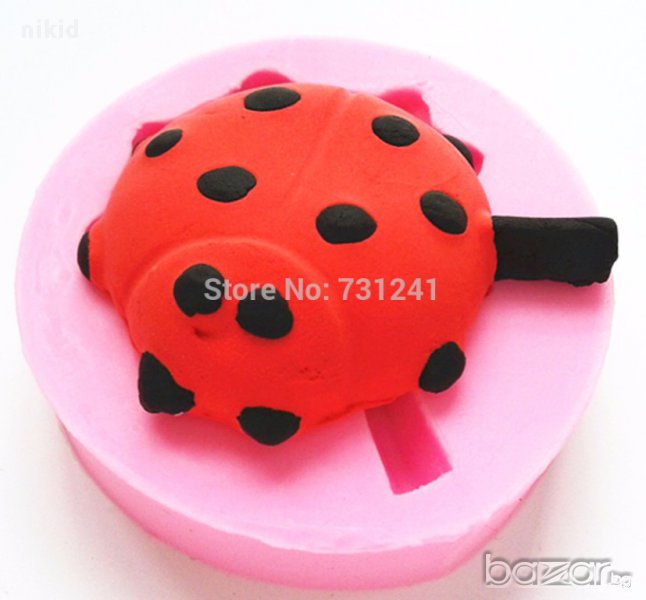 калинка силиконов молд форма фондан шоколад торта украса гипс сапун, снимка 1