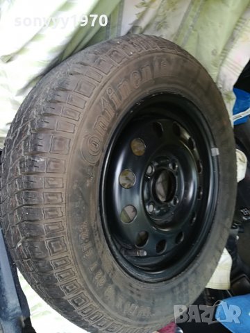 continental-ford escord-гума с джанта, снимка 2 - Гуми и джанти - 25757293