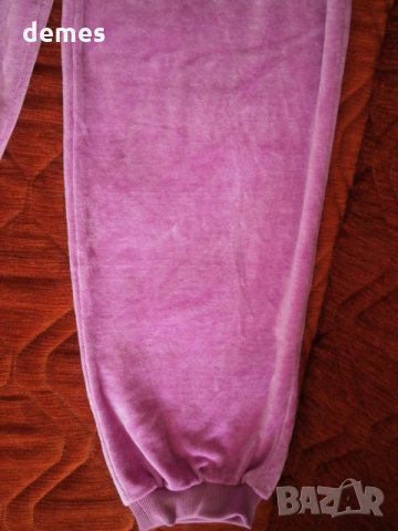 Плюшен панталон в люляково, размер 8, 10 и 12, снимка 7 - Детски панталони и дънки - 23246948