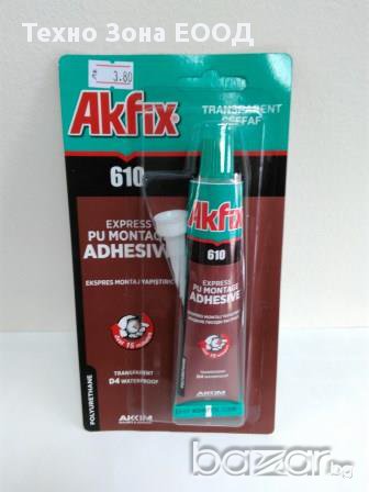 Лепило полиуретаново -Течен пирон, PU express 610, безцветно