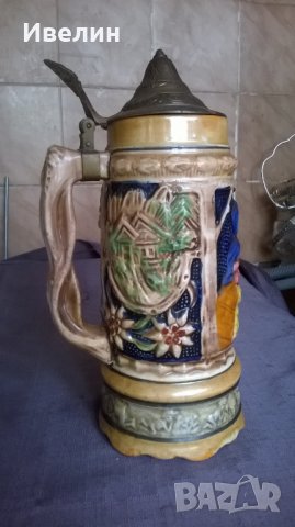 стара музикална халба, снимка 2 - Антикварни и старинни предмети - 25457371