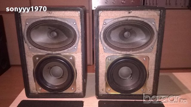 Ретро тонколони-27х18х16см-25watt/4ohm-внос швеицария