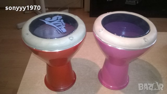 ЧЕРНА СИНЯ ЗЕЛЕНА-тарамбуки-26х17см-75лв за броика-внос сирия, снимка 11 - Ударни инструменти - 26055553