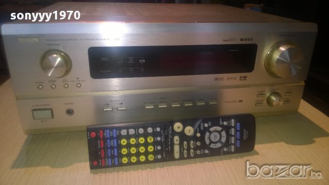 denon avr-2801-7-chanel saraund receiver-3-optical-8-s video-japan-от швеицария, снимка 12 - Ресийвъри, усилватели, смесителни пултове - 9062669