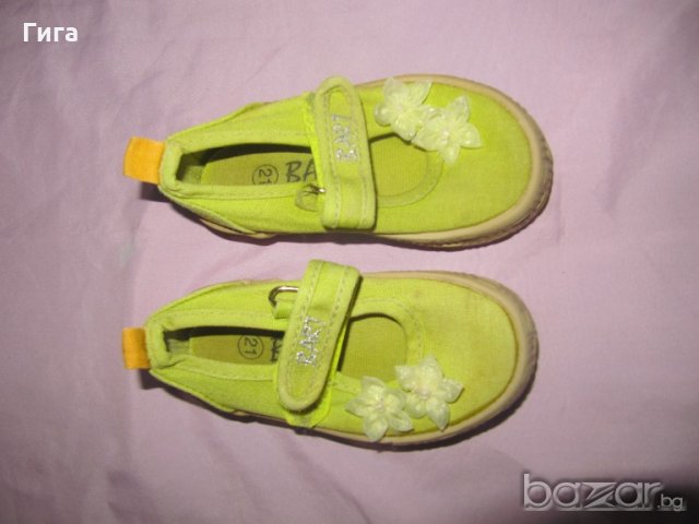 Обувки от плат Барт 21н, снимка 2 - Детски маратонки - 19424048