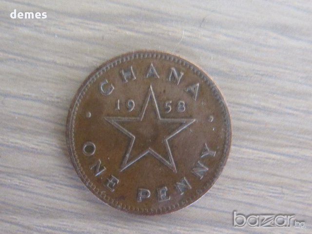 Сет Гана 1958 г.-1 шилинг,1 пени,6 пенса,104 m, снимка 6 - Нумизматика и бонистика - 17471576