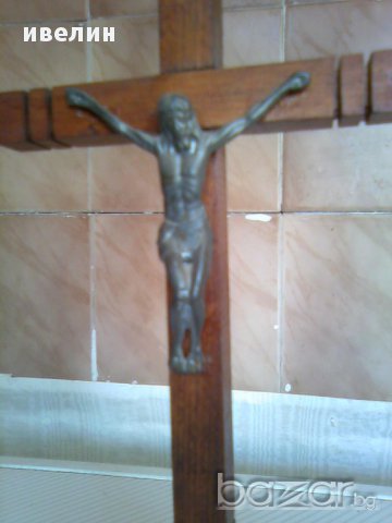 разпятие, снимка 2 - Антикварни и старинни предмети - 11274643