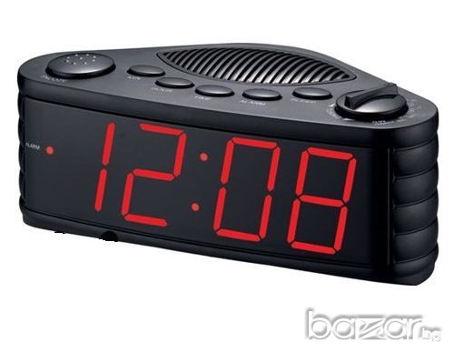 Домашен будилник Am / FM радио с часовник Snooze функция 
