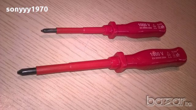 Bruder mannesman 1000v-made in germany-внос швеицария, снимка 7 - Отвертки - 14290673
