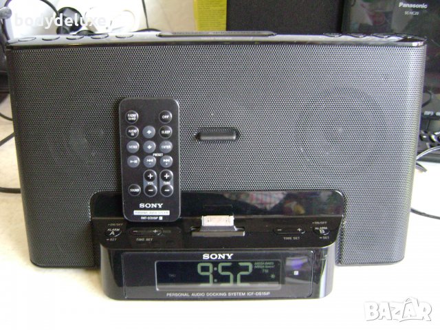 Sony ICF-DS15iP докинг станция, снимка 2 - Слушалки и портативни колонки - 19289242