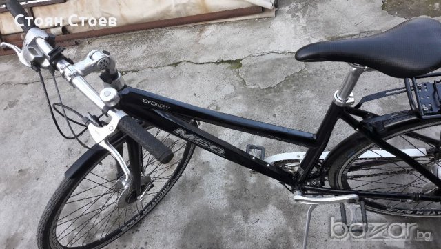 Алуминиево колело MSQ дамско 8 скорости  палцови Шимано,роторни срирачки Холандия 28 цола, снимка 6 - Велосипеди - 20688522