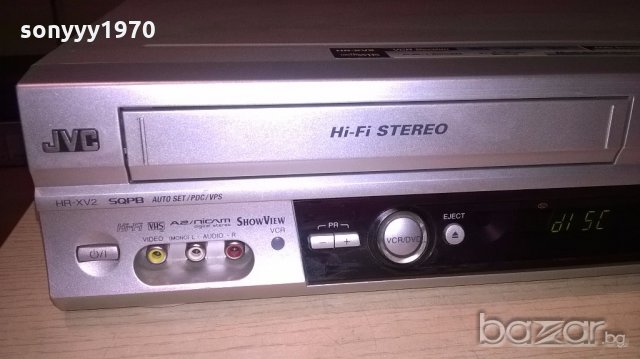 jvc hr-xv2e dvd/video recorder+remote-внос швеицария, снимка 9 - Ресийвъри, усилватели, смесителни пултове - 18419046