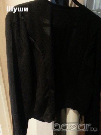 Изключително стилно късо черно сако, снимка 2 - Сака - 17856504