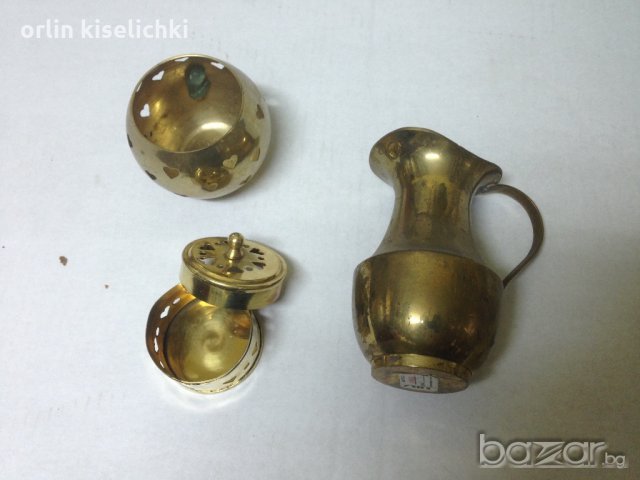 Месинг декорация, снимка 3 - Статуетки - 21110061