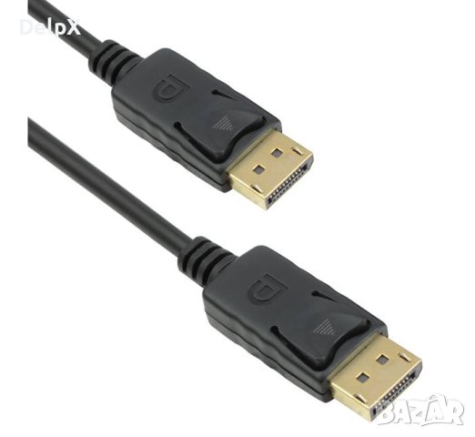 Кабел DisplayPort DP(м) 1,8m, снимка 1