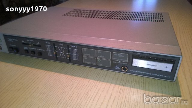 sony ta-v5 stereo amplifier-made in japan-внос швеицария, снимка 14 - Ресийвъри, усилватели, смесителни пултове - 9254645