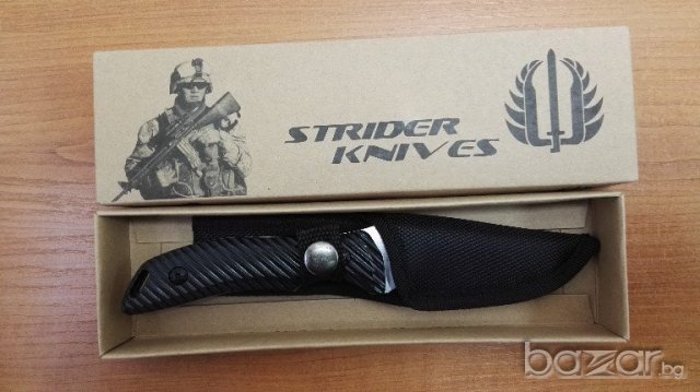 Нож с фиксирано острие Strider knives - 20 см, снимка 5 - Ножове - 19775267