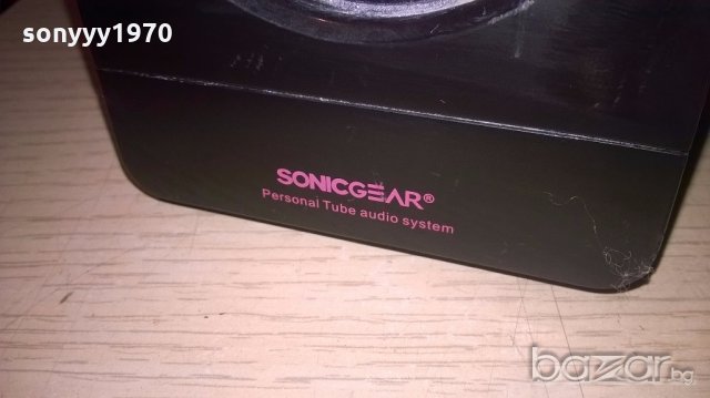 sonicgear-тонколони 2бр-16х9х8см-внос англия, снимка 9 - Тонколони - 19574618
