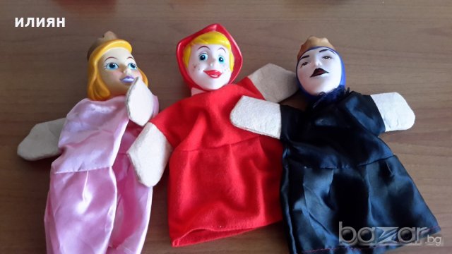 6 броя театрални кукли 40лв за всички във Добро състояние , снимка 2 - Кукли - 19578612