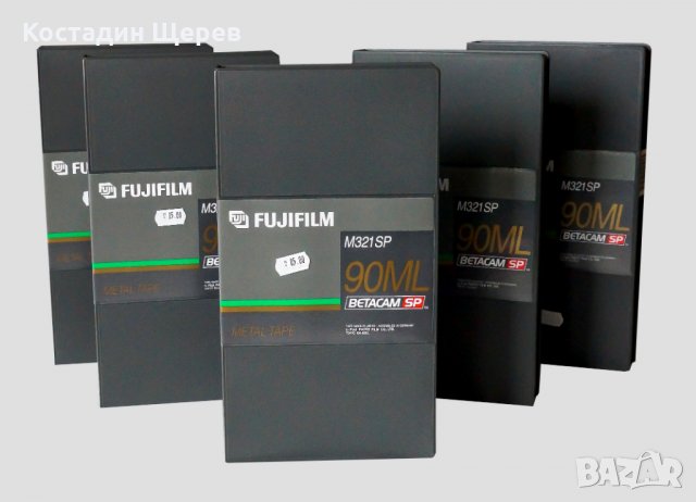 Видео касети Betacam FUJIFILM-M321SP  90мин., снимка 1 - Плейъри, домашно кино, прожектори - 24267022