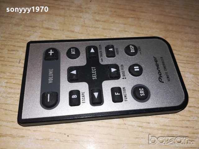 pioneer remote-внос швеицария, снимка 3 - Ресийвъри, усилватели, смесителни пултове - 20189902