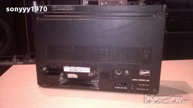 Greatz euro corder 305-ретро колекция-внос швеицария, снимка 7 - Ресийвъри, усилватели, смесителни пултове - 15312552