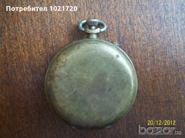 Стар швейцарски джобен часовник "Vulpera", снимка 4 - Джобни - 10803148