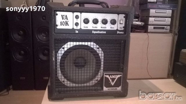 v amp-10k-guitar amplifier-made in england-внос англия, снимка 2 - Ресийвъри, усилватели, смесителни пултове - 19584893