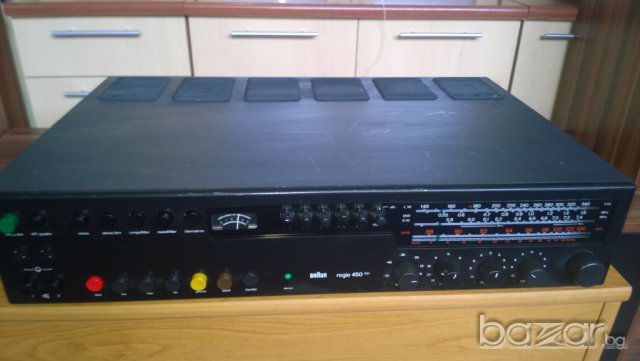 braun regie 450 ch-stereo receiver-нов внос швеицария, снимка 12 - Ресийвъри, усилватели, смесителни пултове - 7928875