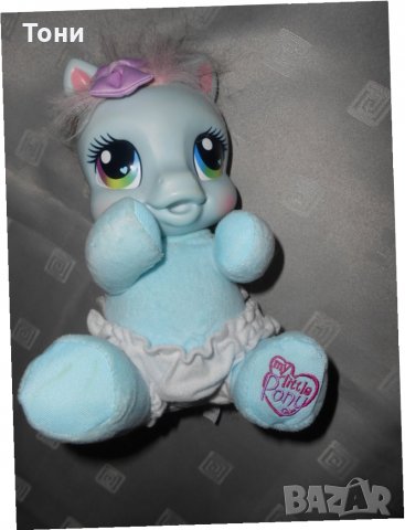 Колекционерско интерактивно My little pony Newborn Rainbow Dash, снимка 5 - Кукли - 23111679