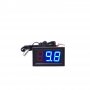 Led термометър СИН 12V -50 +120 лед термо датчик сензор температура