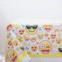 емотикон smile emoji емотикони найлонова покривка за парти рожден ден, снимка 1 - Покривки за маси - 18589585