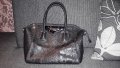 Дамска чанта имитираща змийска кожа, снимка 1