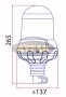 3000048271 АВАРИЙНА ЛАМПА,БУРКАН АВАРИЕН С ХАЛОГЕННА КРУШКА TR 517, снимка 2