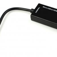 Адаптер MicroUSB към  HDMI TV MHL, снимка 2 - USB кабели - 22598198