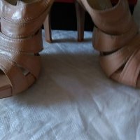 Италиански сандали с висок ток №35, снимка 4 - Сандали - 21521889