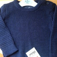 нов пуловер за момче 6-9мес. , снимка 1 - Жилетки и елечета за бебе - 21045877