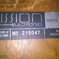 mission electronic-model 700s-8ohms/100watts-made in great britain-50/25/28 sm-нов внос от англия, снимка 5 - Тонколони - 10057507