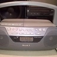 Sony cfd-s05 cd/tuner/cassette/aux-внос швеицария, снимка 2 - Радиокасетофони, транзистори - 15264351