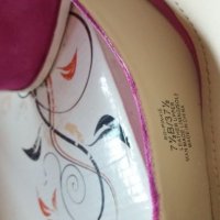 маркови розови велурени токчета, снимка 9 - Дамски обувки на ток - 23228906